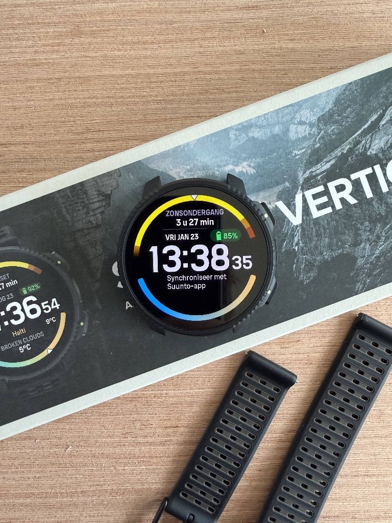 Suunto Vertical 2 - Black, Verzenden, Zwart, IOS, Zo goed als nieuw