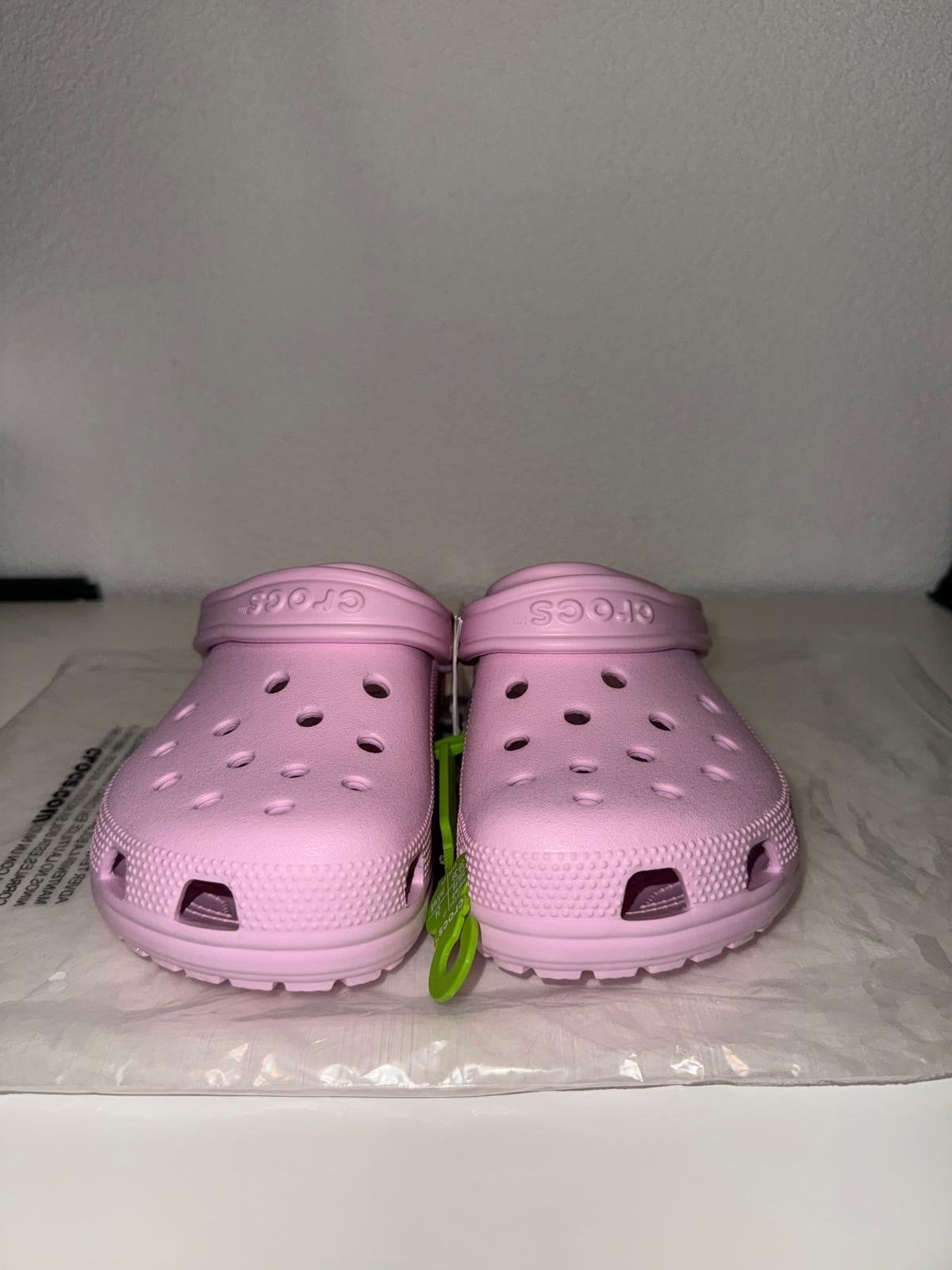 Nieuwe Roze Crocs Classic Clogs Maat 38-39, Verzenden, Nieuw, Roze, Slippers