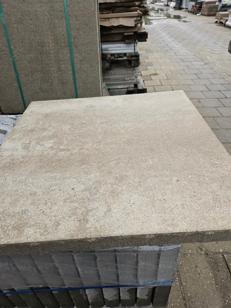 Betontegel 60x60x4 nature, Tuin en Terras, Ophalen, Nieuw, Beton, Terrastegels