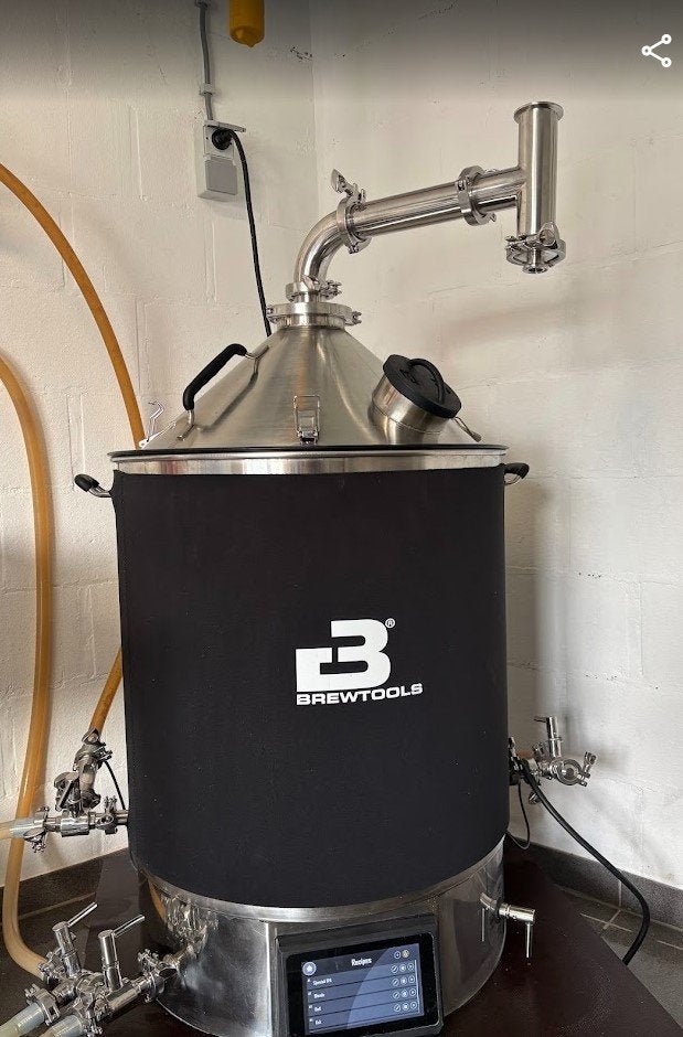 B150 Brewtools brouwketel (bier), Ophalen, Zo goed als nieuw