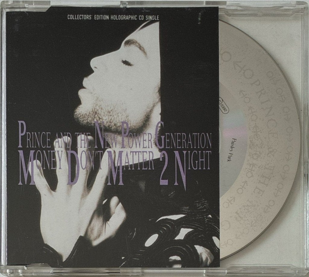 Prince - Money Don't Matter 2 Night (cd maxi hologram), Gebruikt, Speciale editie, Ophalen of Verzenden, Pop