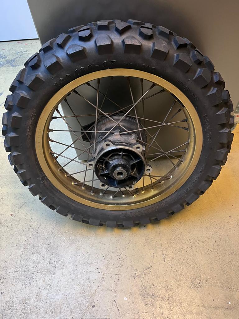Set velgen Honda XL600V Transalp 1989, Motoren, Onderdelen | Honda, Gebruikt, Ophalen