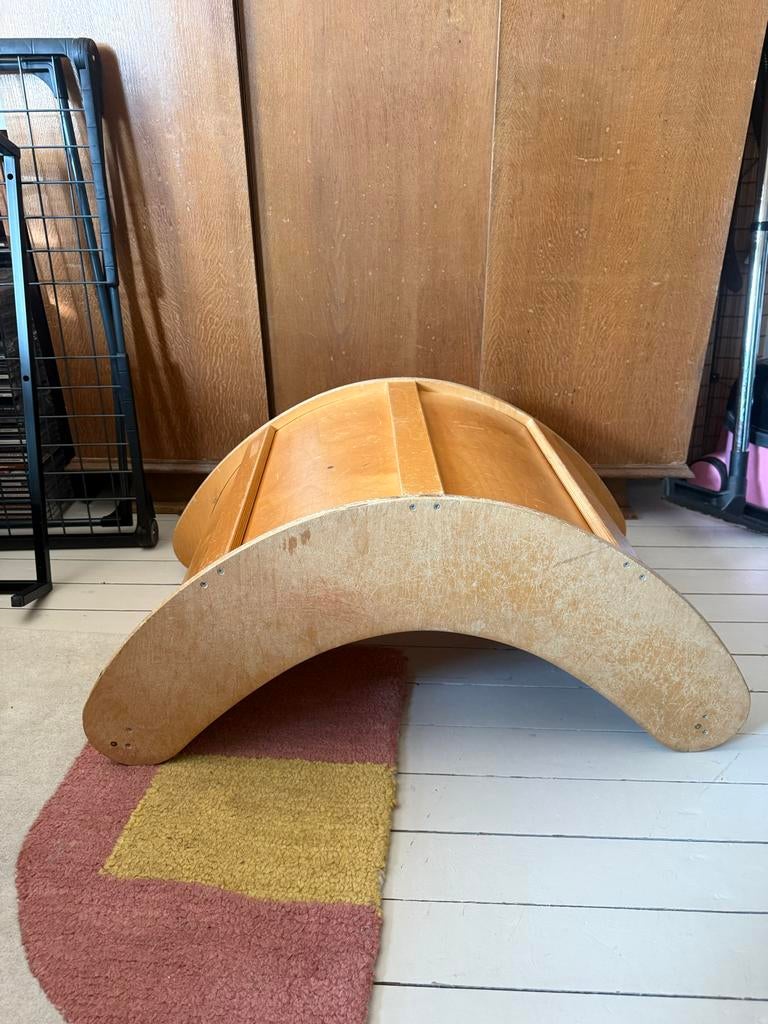 Antroposofische Schommelboot / Houten Wip, Ophalen, Gebruikt, Overige typen