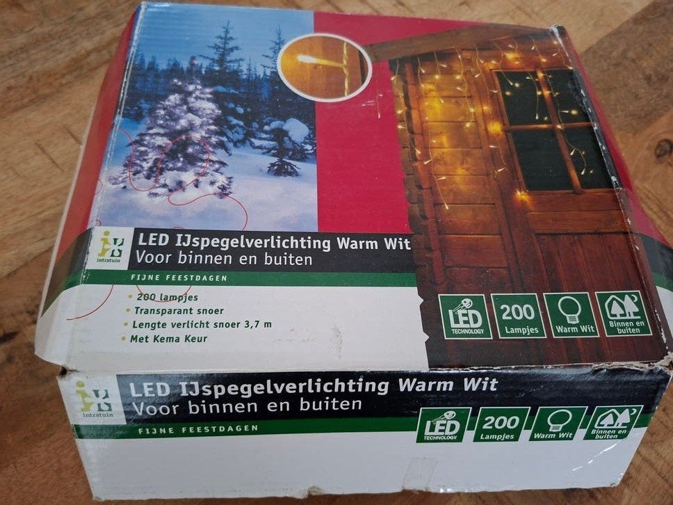 ijspegelverlichting LED binnen en buiten, Diversen, Ophalen, Zo goed als nieuw