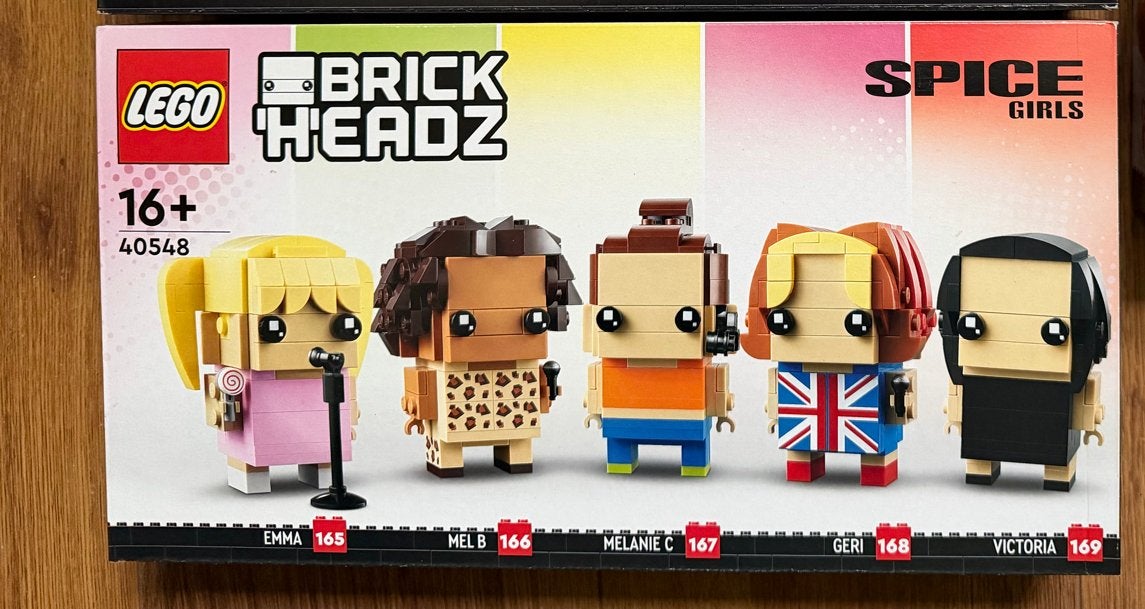 LEGO BrickHeadz 40548 Spice Girls Tribute - Nieuw, Ophalen of Verzenden, Nieuw