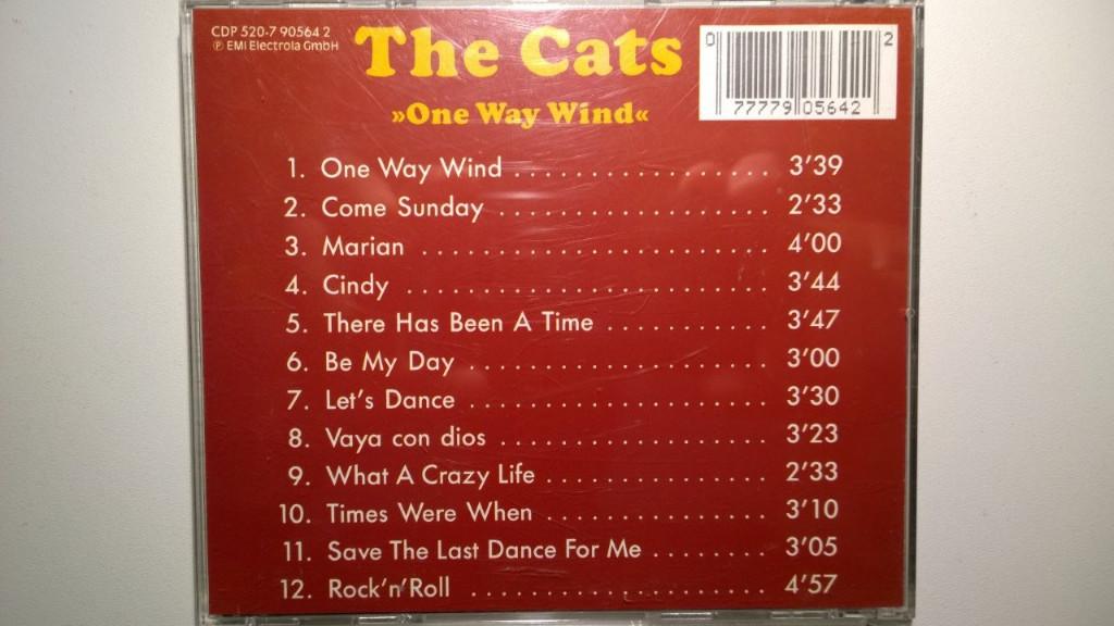 The Cats - One Way Wind (EMI Label), Ophalen of Verzenden, 1970 - 1979, Zo goed als nieuw