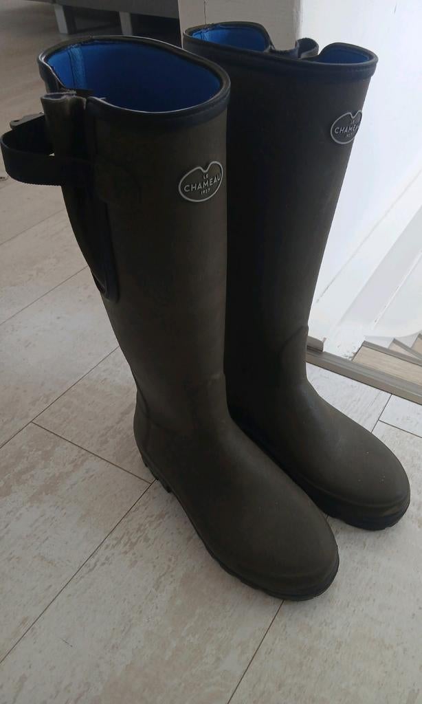 Le chameau regenlaarzen laarzen 41 nieuw, Ophalen, Nieuw, Regenlaarzen, Groen
