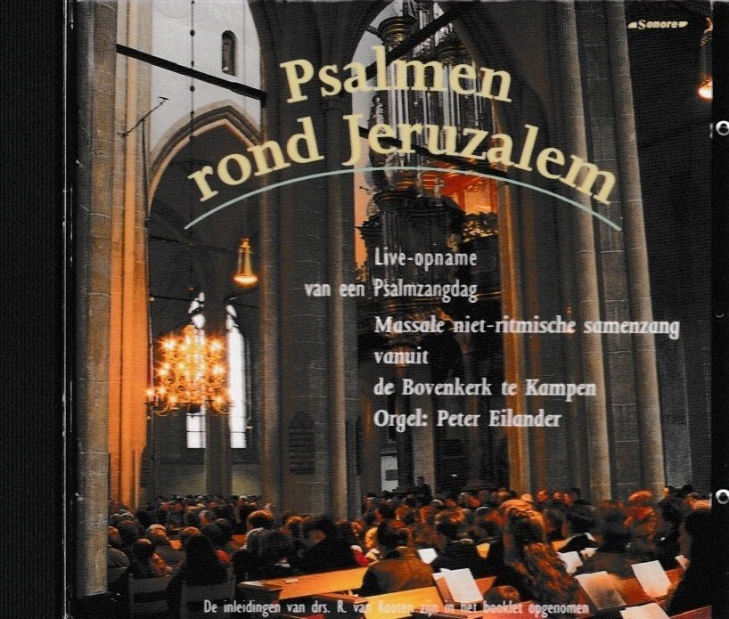 Peter Eilander - Psalmen rond Jeruzalem, Ophalen of Verzenden, Classicisme, Gebruikt, Kamermuziek