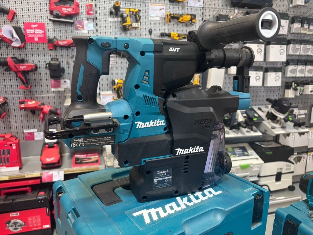 NIEUWE MAKITA HR004G COMBIHAMER 40V, Ophalen, Nieuw, Boor- en/of Breekhamer, Variabele snelheid