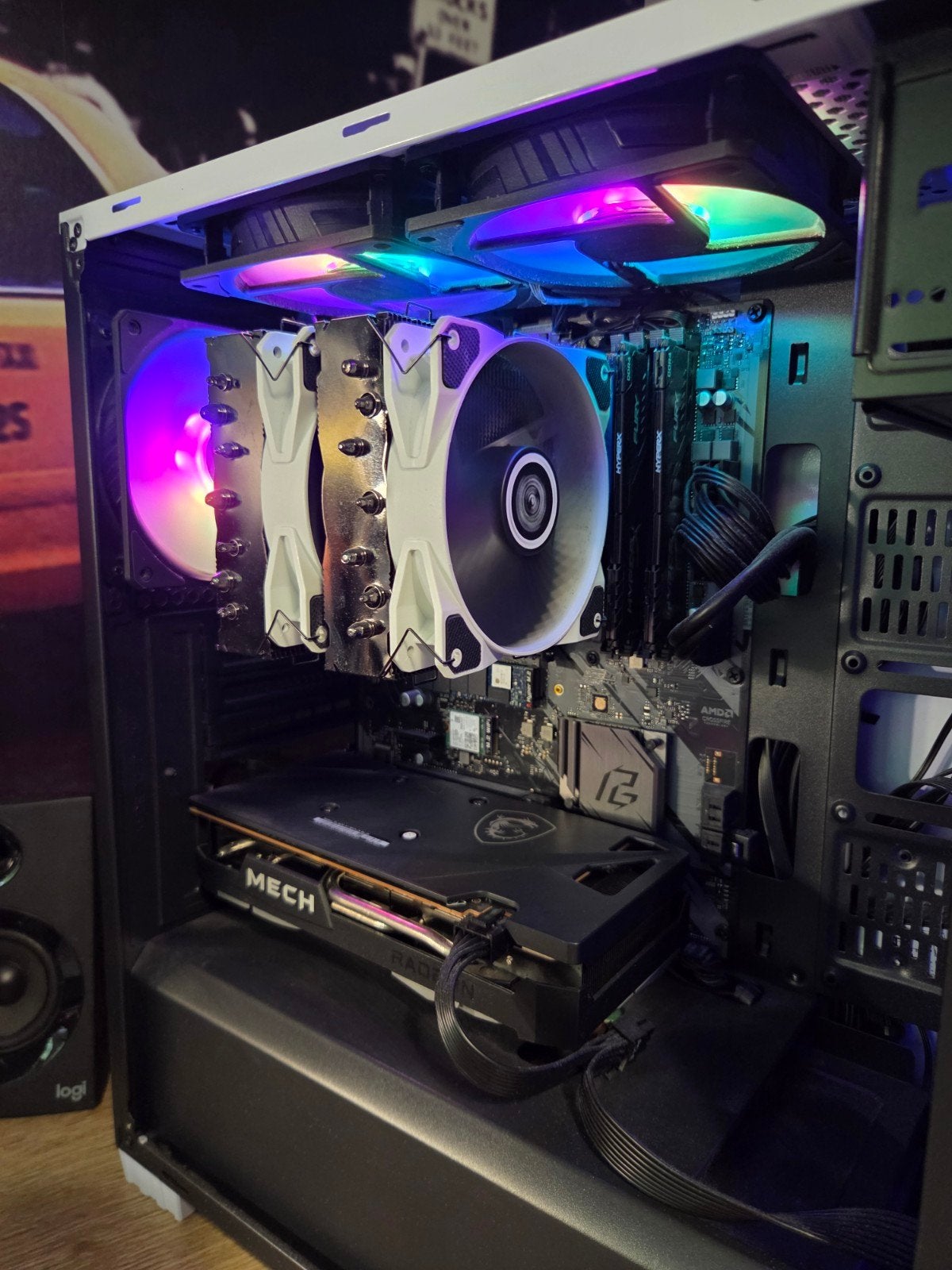 Foto 3 van Gaming PC | RX 6650 XT 8GB | Ryzen 5 | 16GB RAM | RGB