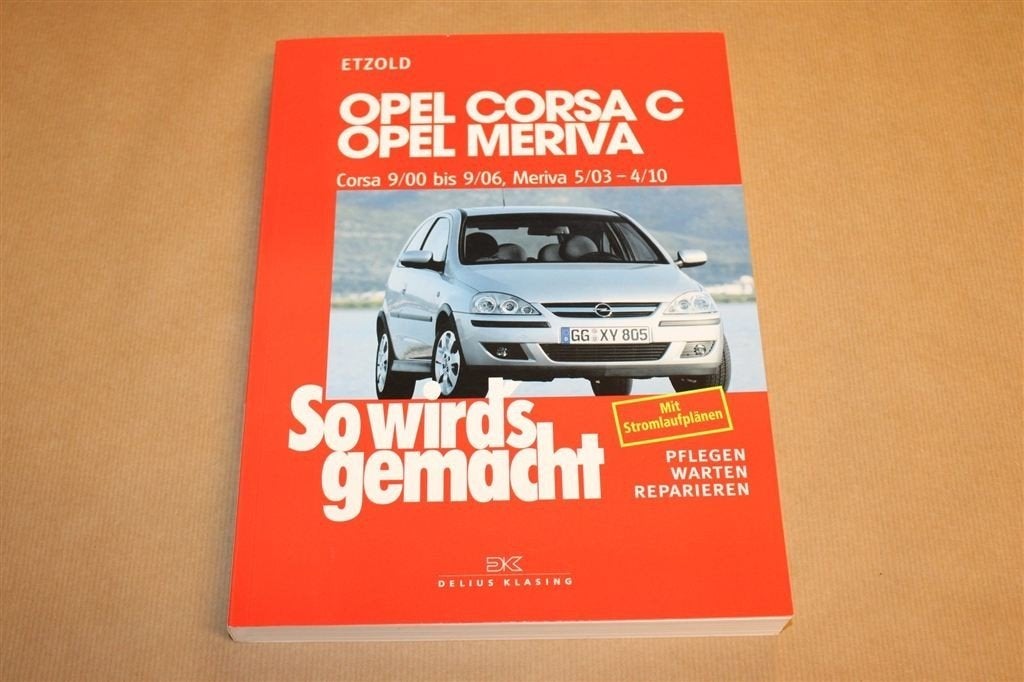 Opel Corsa C & Meriva — Reparatie & Onderhoud 2000-2010, Ophalen of Verzenden