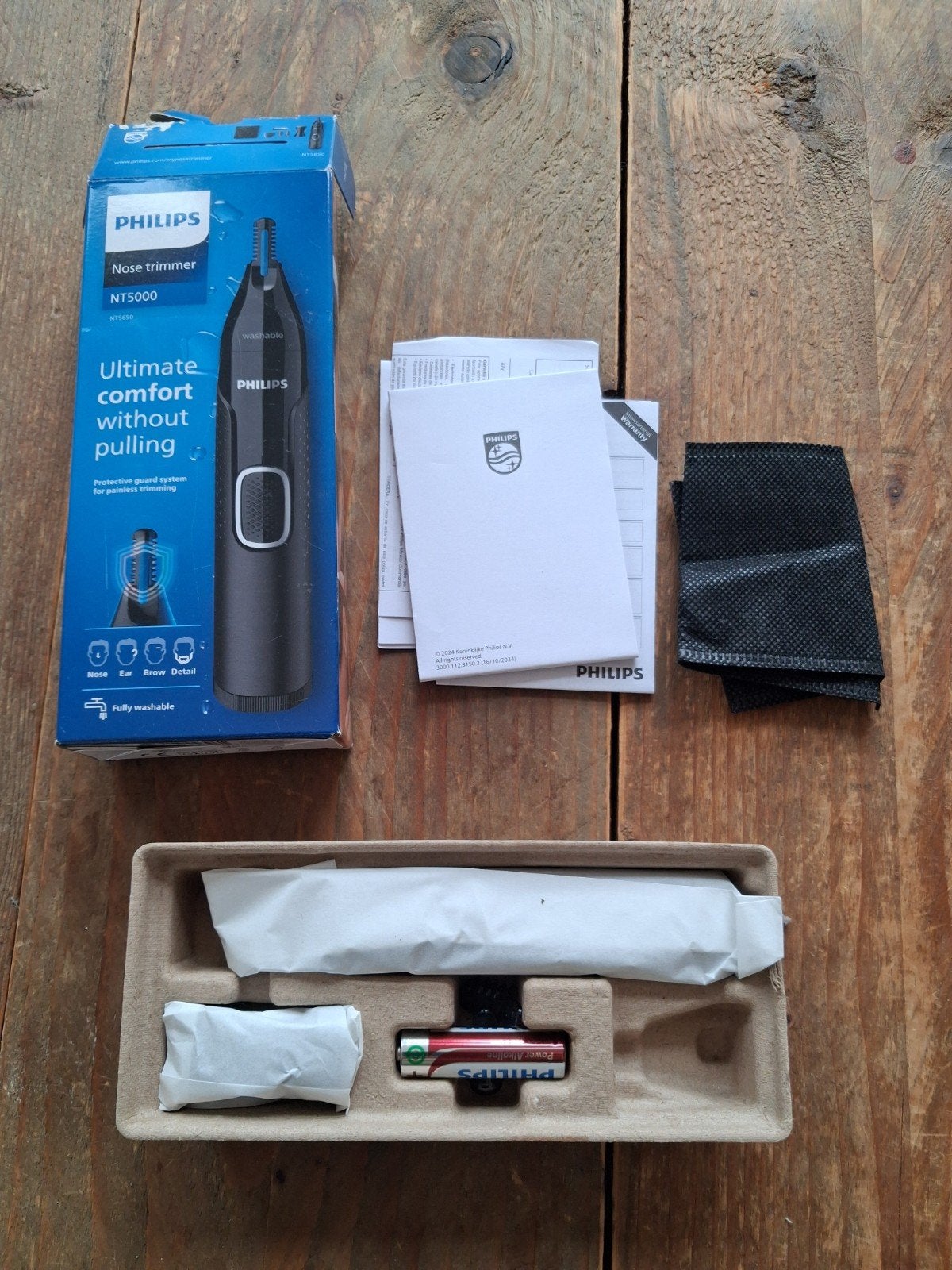 Philips NT5000 Neustrimmer - Nieuw in doos, Ophalen of Verzenden, Nieuw, Scheren en Epileren