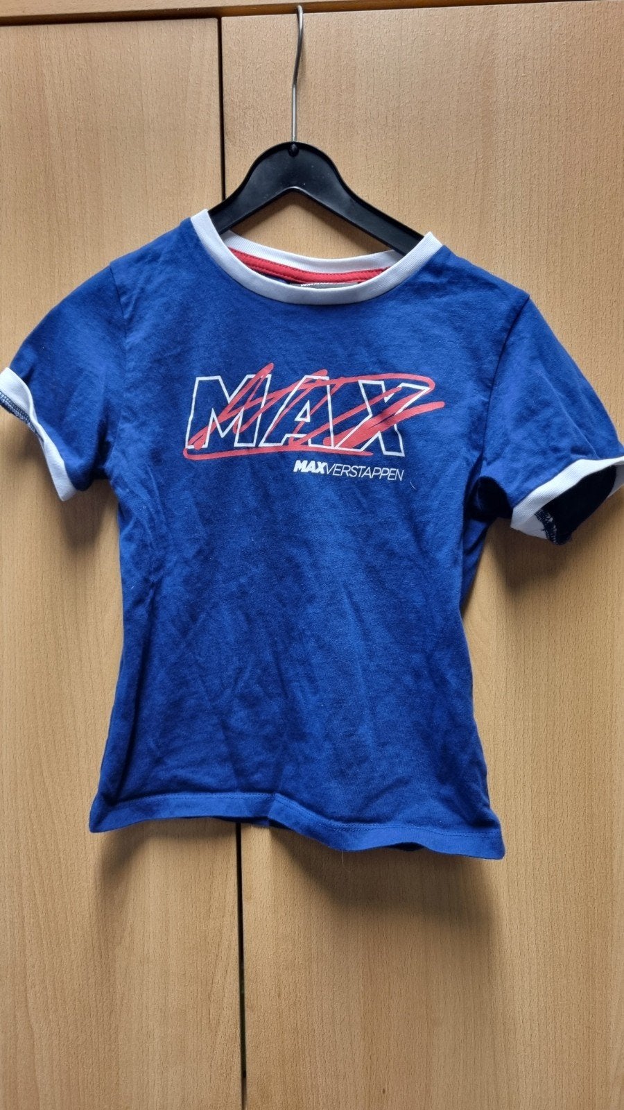 Leuk Max Verstappen shirt maat 116, Kinderen en Baby's, Gebruikt, Ophalen of Verzenden, Shirt of Longsleeve, Jongen