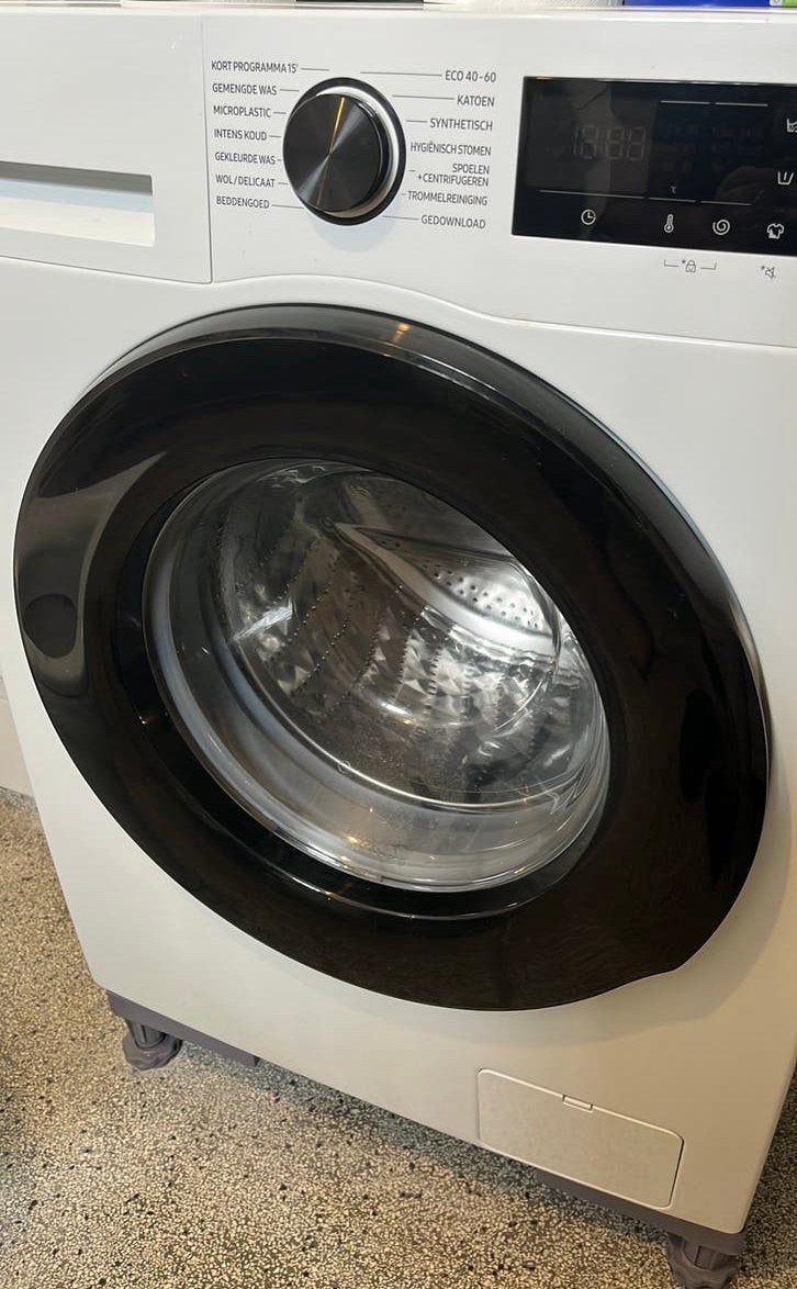 Zo goed als nieuwe Samsung wasmachine met garantie, Ophalen, 8 tot 10 kg, Zo goed als nieuw, 85 tot 90 cm