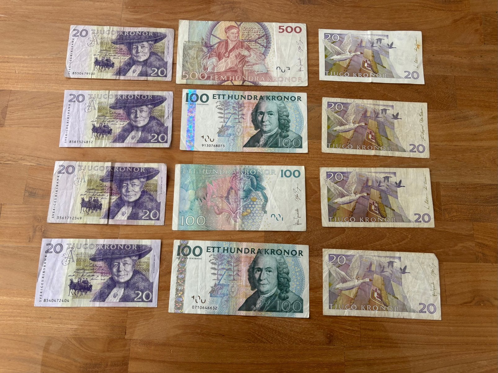 Zweedse bankbiljetten, Ophalen of Verzenden
