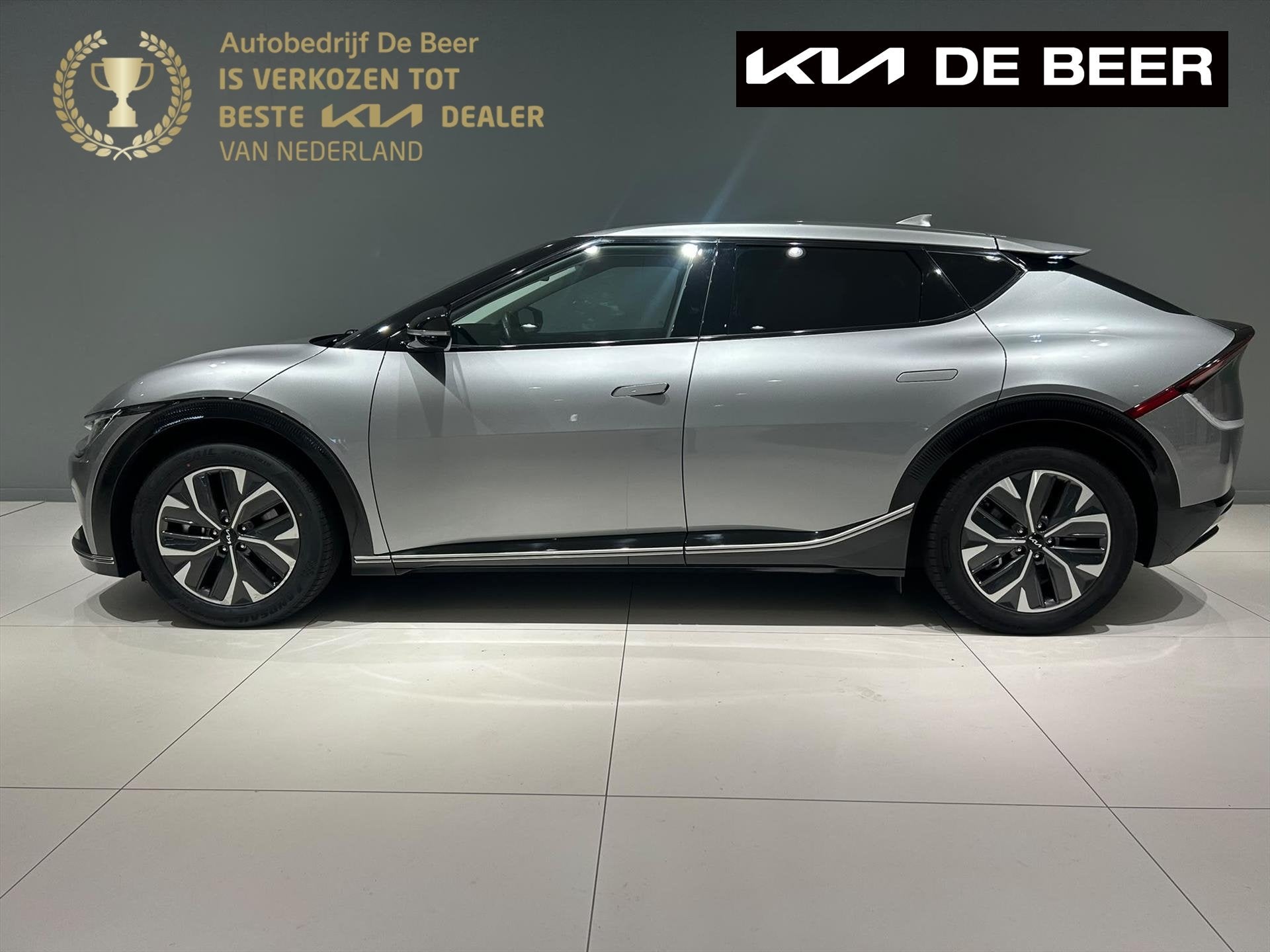 Kia Ev6 77,4kWh 229pk RWD Plus, Auto's, Automaat, Achterwielaandrijving, Gebruikt, Zwart