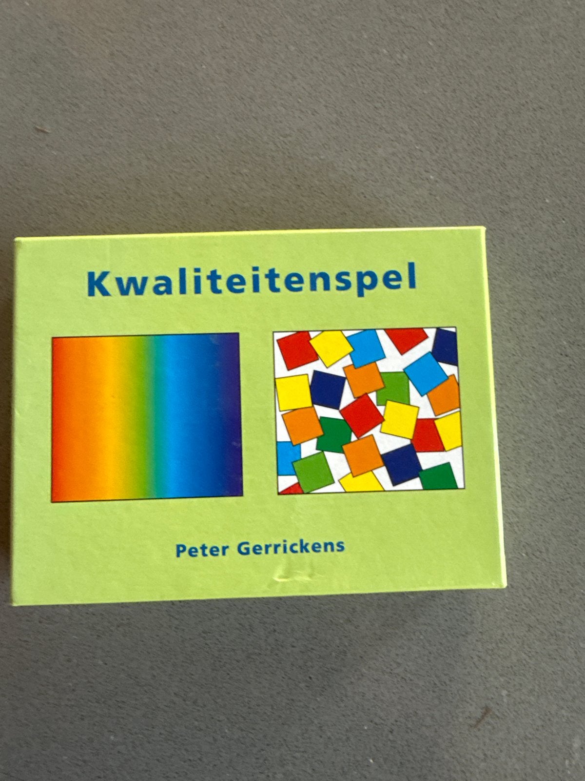 Kwaliteitenspel Peter Gerrickens - Kaartspel, Een of twee spelers, Ophalen, Zo goed als nieuw