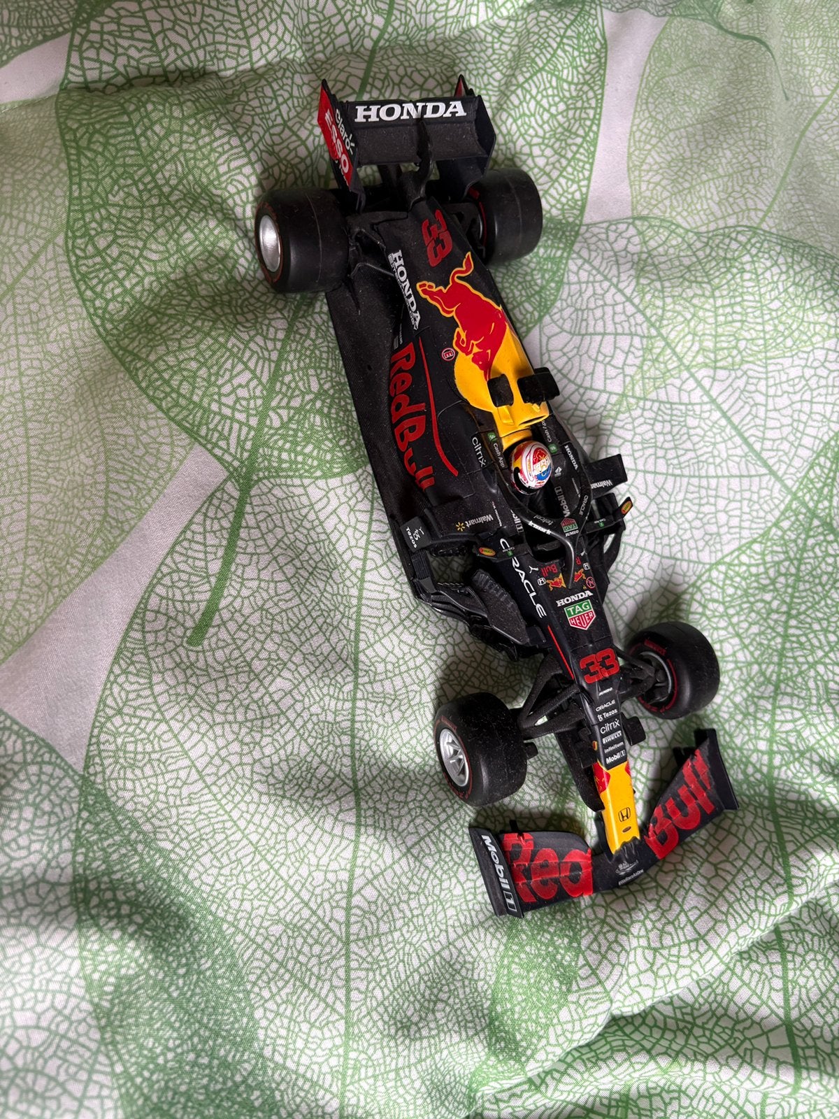 Max verstappen red bull f1 auto, Ophalen of Verzenden, Zo goed als nieuw, Bburago