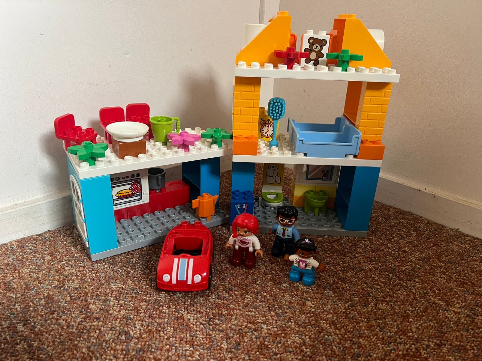 Duplo huis, Kinderen en Baby's, Ophalen of Verzenden, Zo goed als nieuw, Duplo