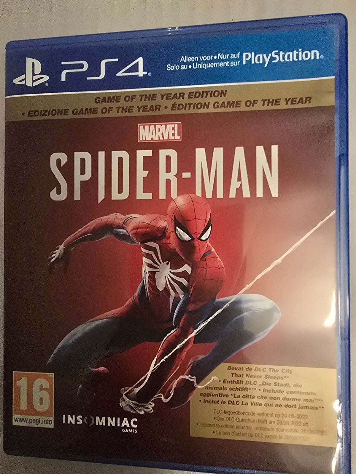 Marvel's Spider-Man Game of the Year Edition PS4, Avontuur en Actie, 1 speler, Ophalen of Verzenden, Zo goed als nieuw