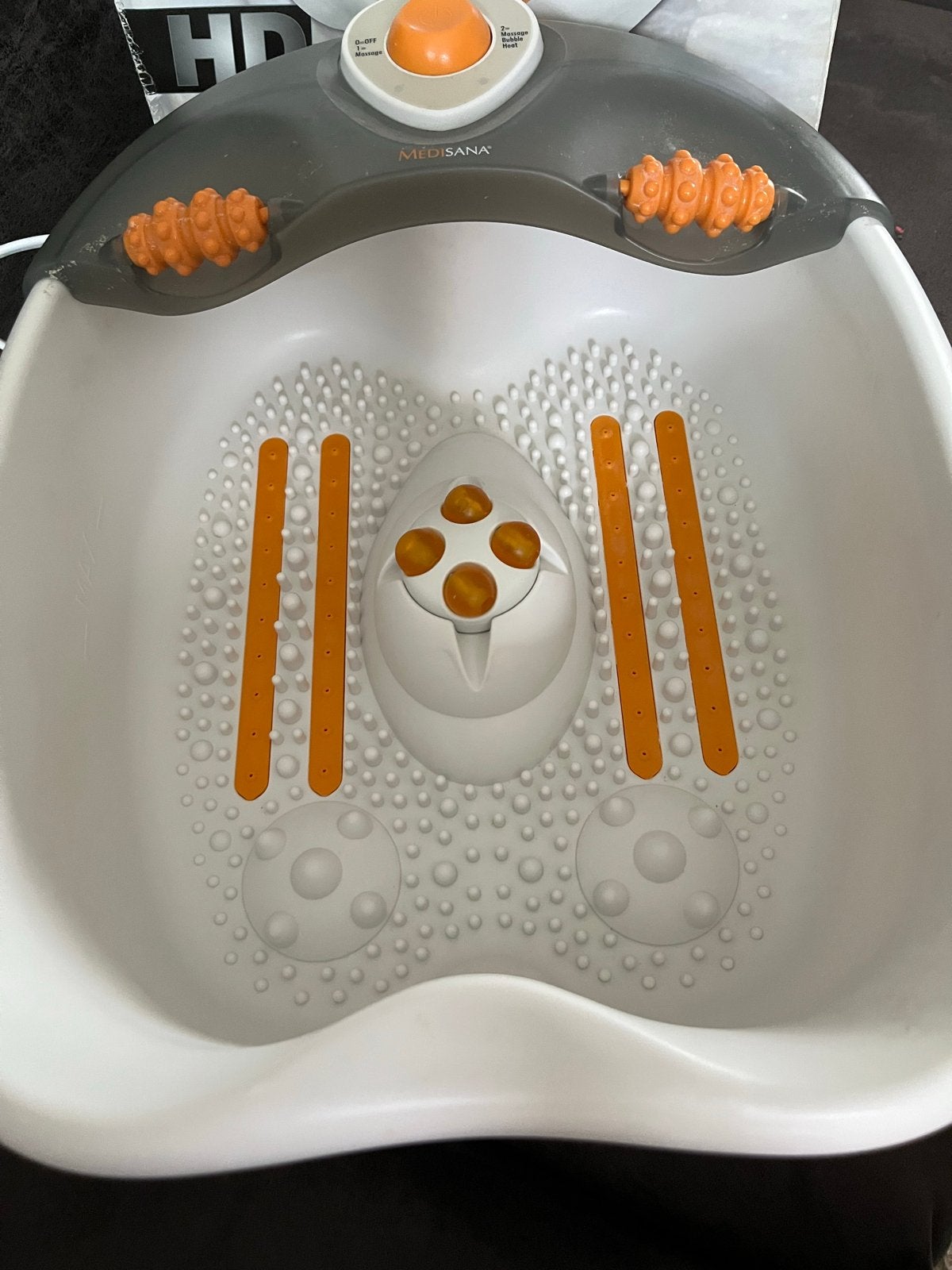 Medisana Voetenbad met Massage, Bubbel en Warmtefunctie, Ophalen, Zo goed als nieuw, Hand- en Voetverzorging