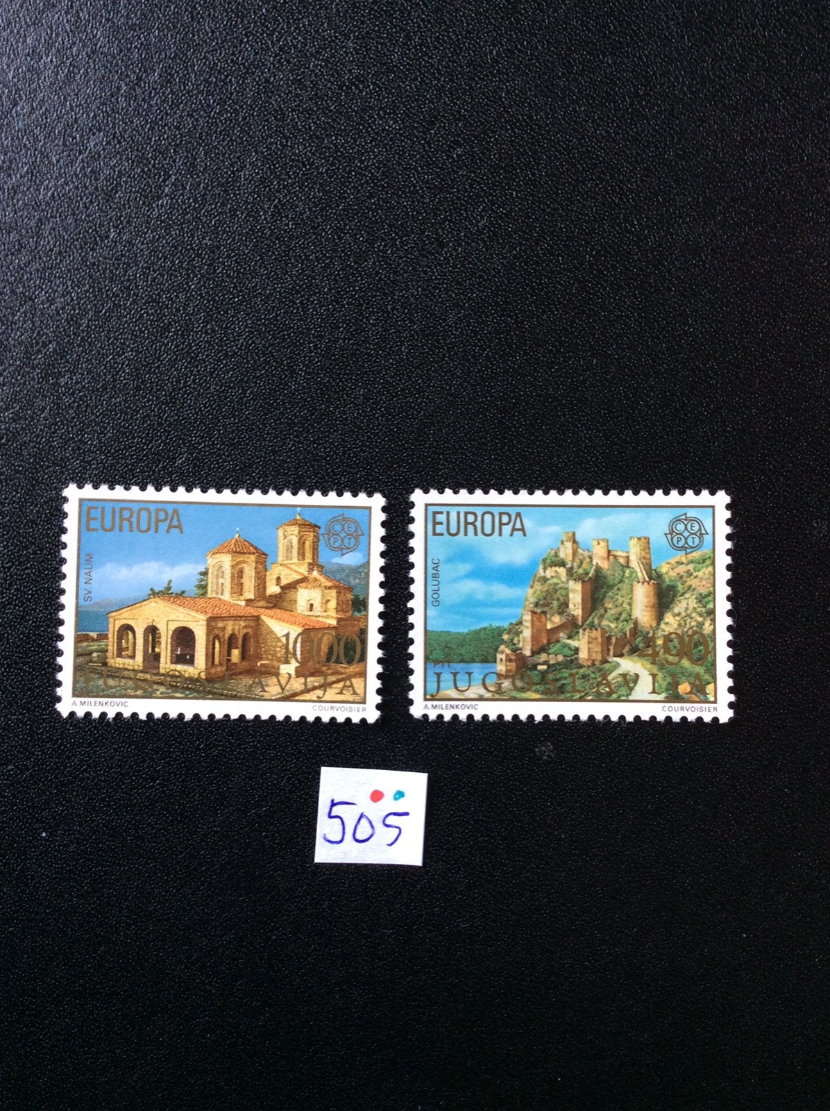 Joegoslavie postzegels 1978 pfr Mi 1725/6, Ophalen of Verzenden, Joegoslavië, Postfris