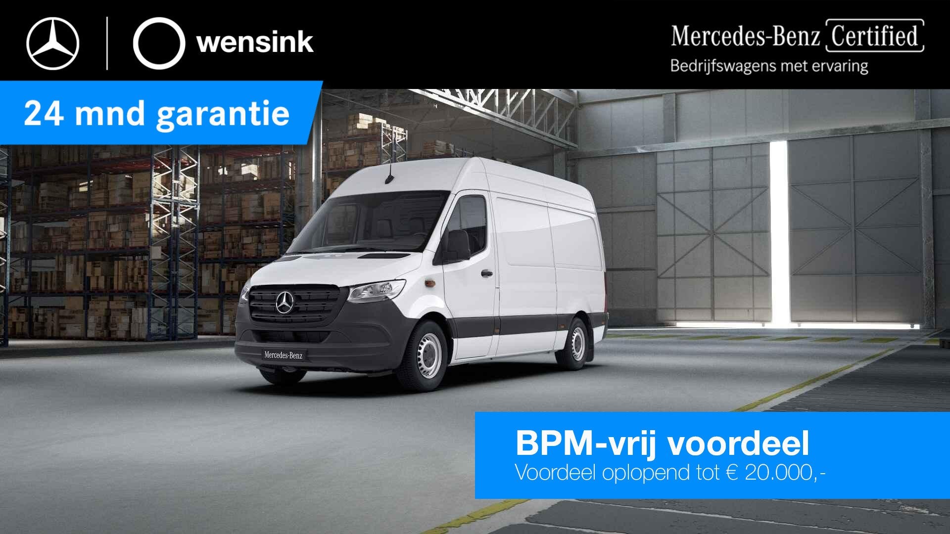 Mercedes-Benz Sprinter 317 CDI L2 H2, Automaat, Achterwielaandrijving, Gebruikt, 4 cilinders