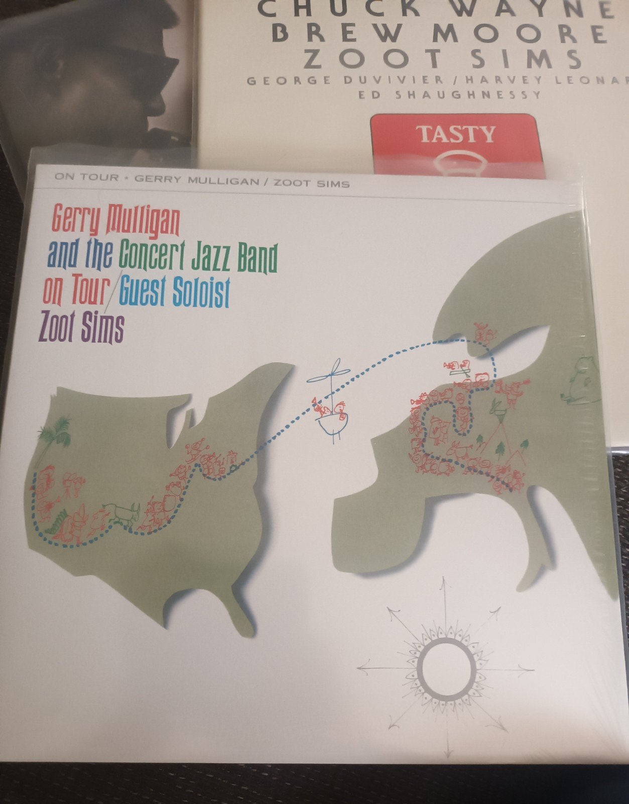 Gerry Mulligan/Zoot Sims - On Tour 1960/Reissue als nieuw, Reissue, Ophalen of Verzenden