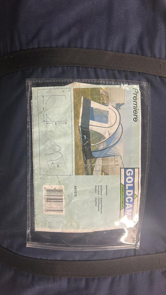 Goldcamp doortrek voortent, Ophalen of Verzenden