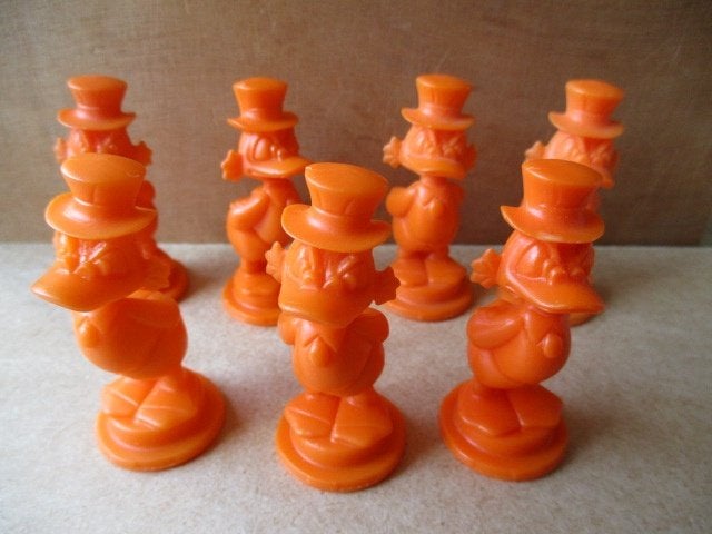 adv9763 oom dagobert ijspoppetje 2, Verzamelen, Disney, Ophalen, Overige figuren, Gebruikt, Beeldje of Figuurtje