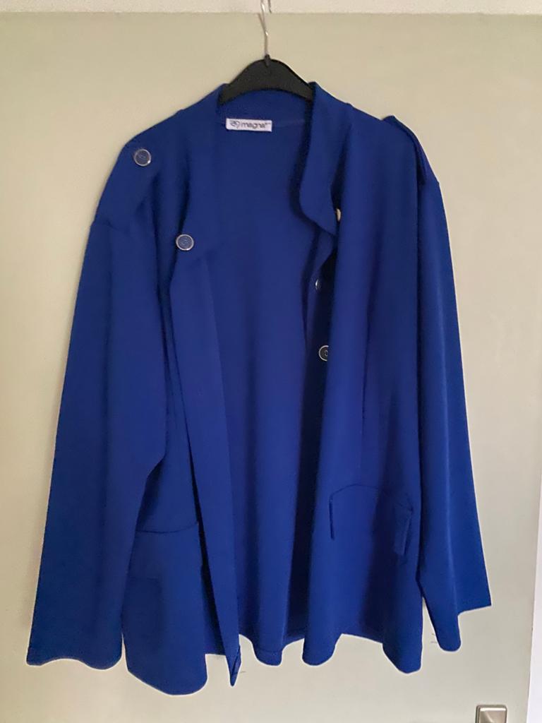 Magna jasje maat 52/54, Ophalen of Verzenden, Zo goed als nieuw, Maat 46/48 (XL) of groter, Zwart