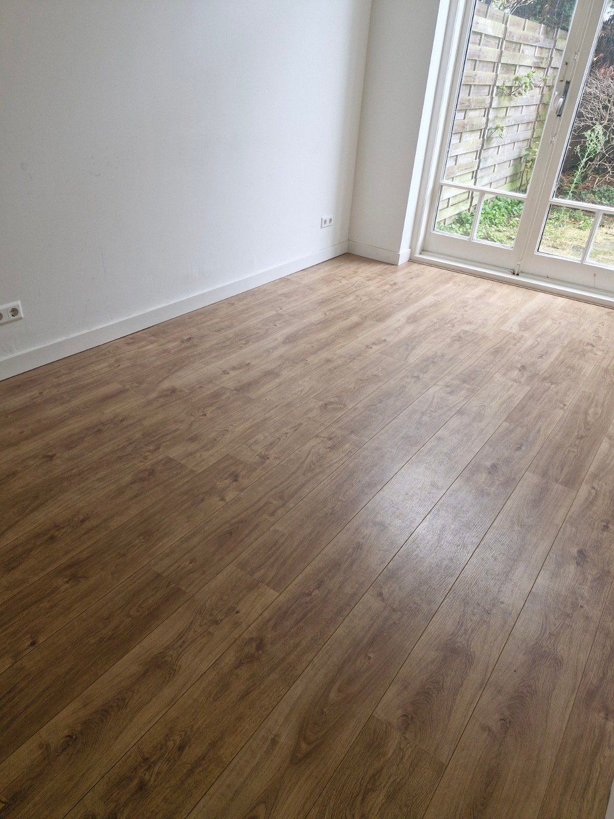 Laminaat vloer - licht houttint - 39m², Ophalen, Gebruikt, 50 tot 150 cm, 10 m² of meer