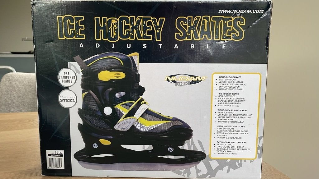 3 paar ijshockey schaatsen Nijdam, Ophalen of Verzenden, Zo goed als nieuw, IJshockeyschaatsen, Nijdam