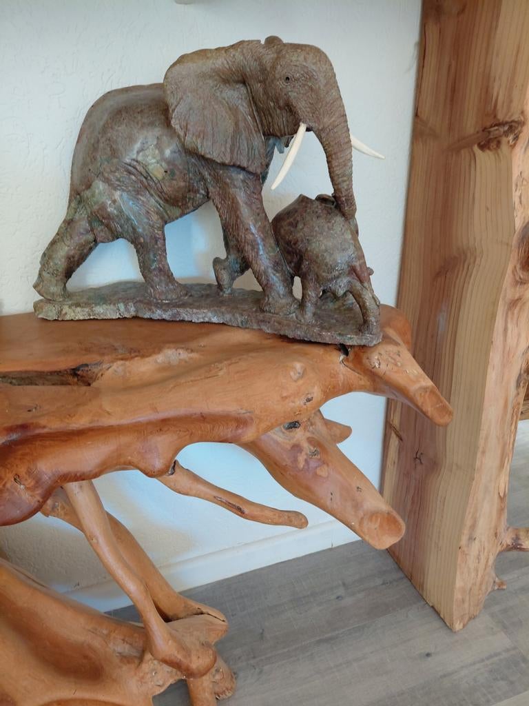Olifant van natuursteen, Antiek en Kunst, Ophalen of Verzenden