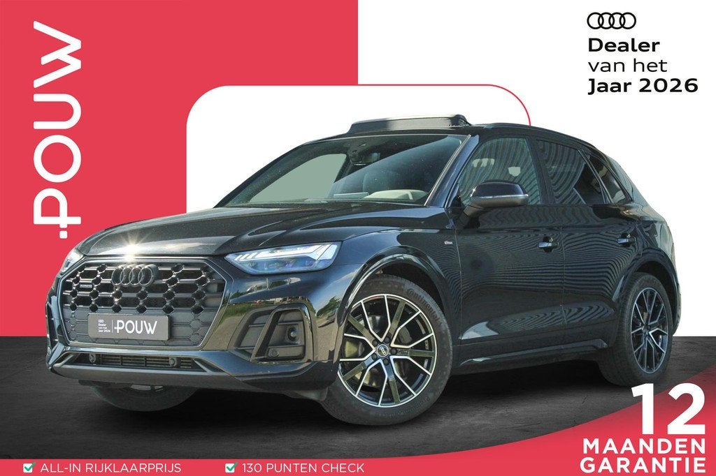 Audi Q5 55 TFSIe 367pk quattro Competition | Luchtvering | P, Auto's, Audi, Automaat, 12 maanden, 14 kWh, Gebruikt