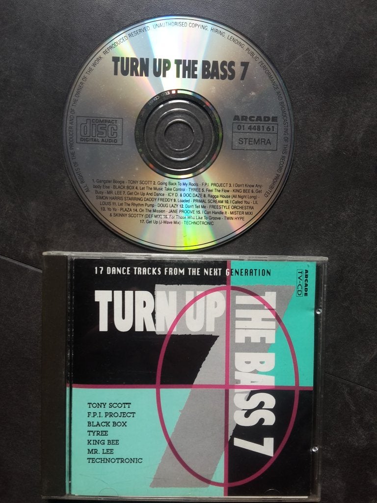 CD - Turn up the Bass 7 - Euro House Hip-House, House, Ophalen of Verzenden, Zo goed als nieuw, Verzamelalbum