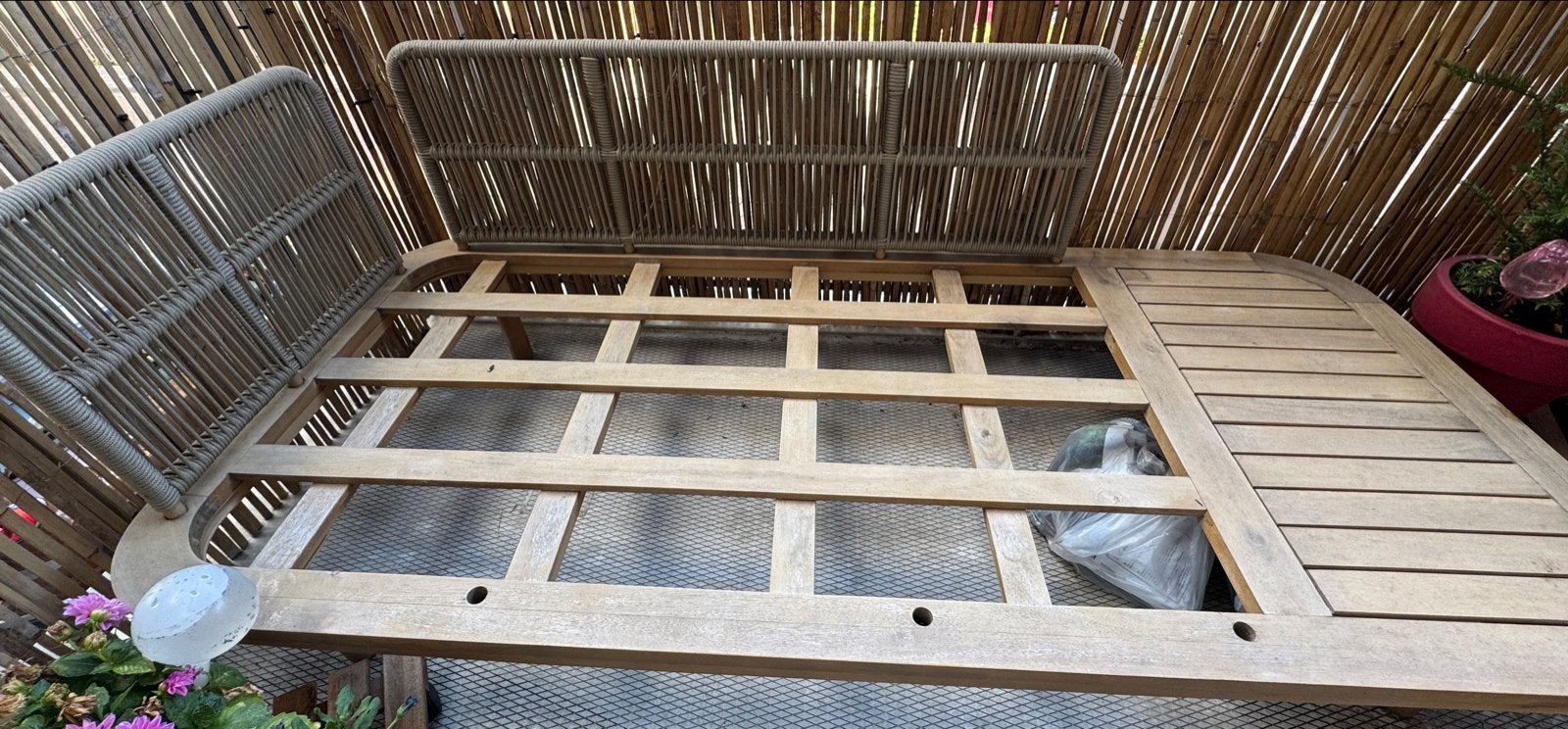 Loungeset met kussens (nieuw in verpakking), Tuin en Terras, Tuinsets en Loungesets, Ophalen, Gebruikt, 3 zitplaatsen, Loungeset