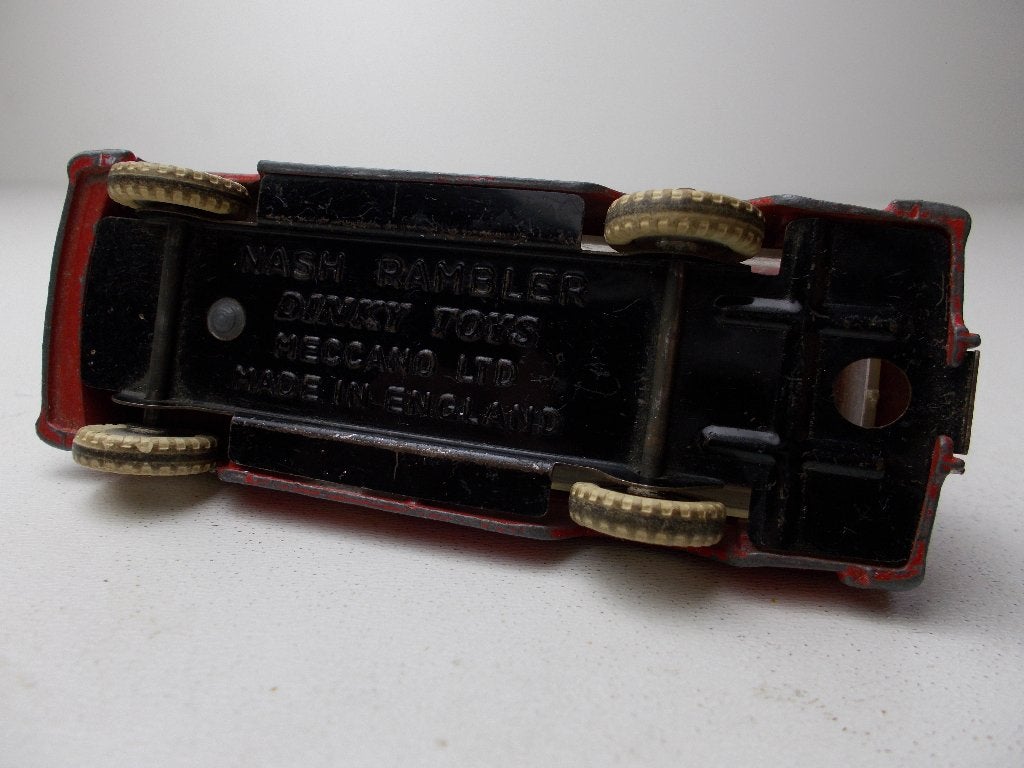 1960 Dinky Toys 257 NASH RAMBLER FIRE CHIEF., Ophalen of Verzenden, Gebruikt, Auto, Dinky Toys