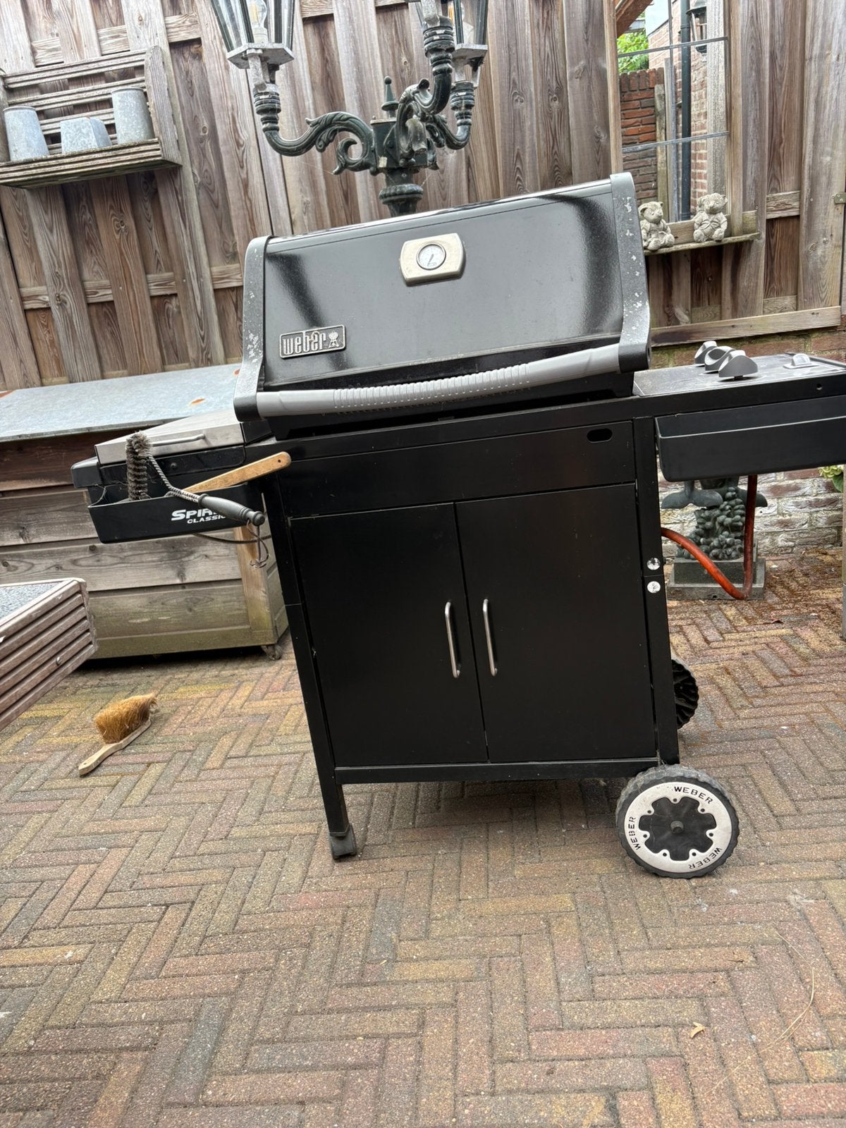 Weber gas bbq, Ophalen, Gebruikt