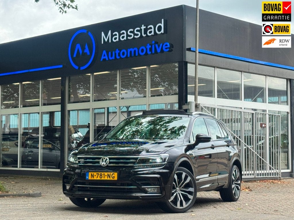 Volkswagen Tiguan 2.0 TDI 4Motion Highline Business R Line 3, Auto's, Volkswagen, Bedrijf, Te koop, Tiguan, 4x4, ABS, Adaptive Cruise Control