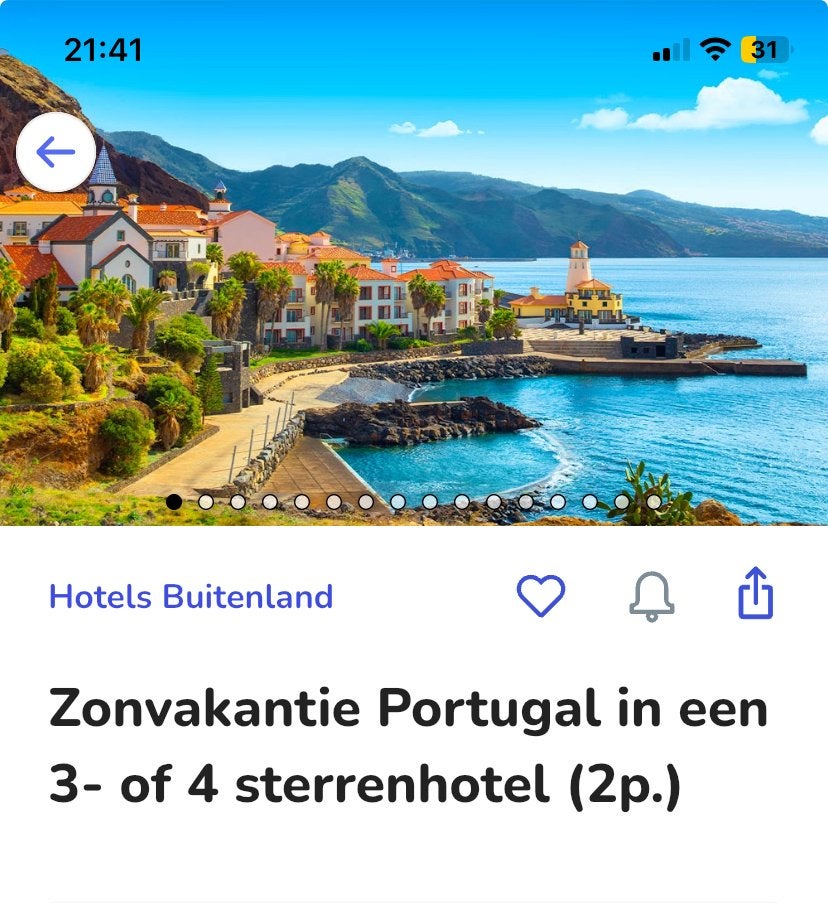 Vakantie in portugal