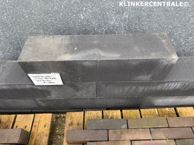 smoke grijs zwart 15x15x60cm stapelblokken linia paliss A-kw, TuinVisie, Verzenden, Vonderweg 9     7468 DC  Enter, Enter@tuinvisie.nl