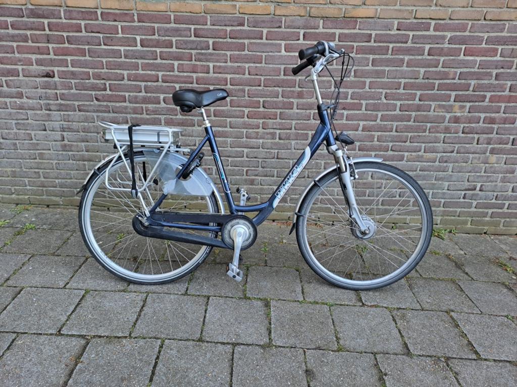 Elektrische fiets bikkel, Gebruikt, 51 tot 55 cm, 30 tot 50 km per accu, Ophalen