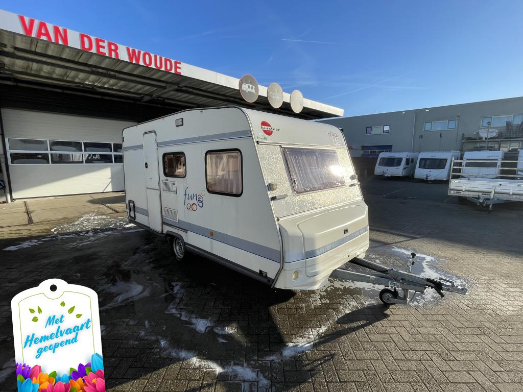 Bürstner Fun 420 Zitje dwarsbed toile, Standaardzit, Koelkast, Bedrijf, 750 - 1000 kg