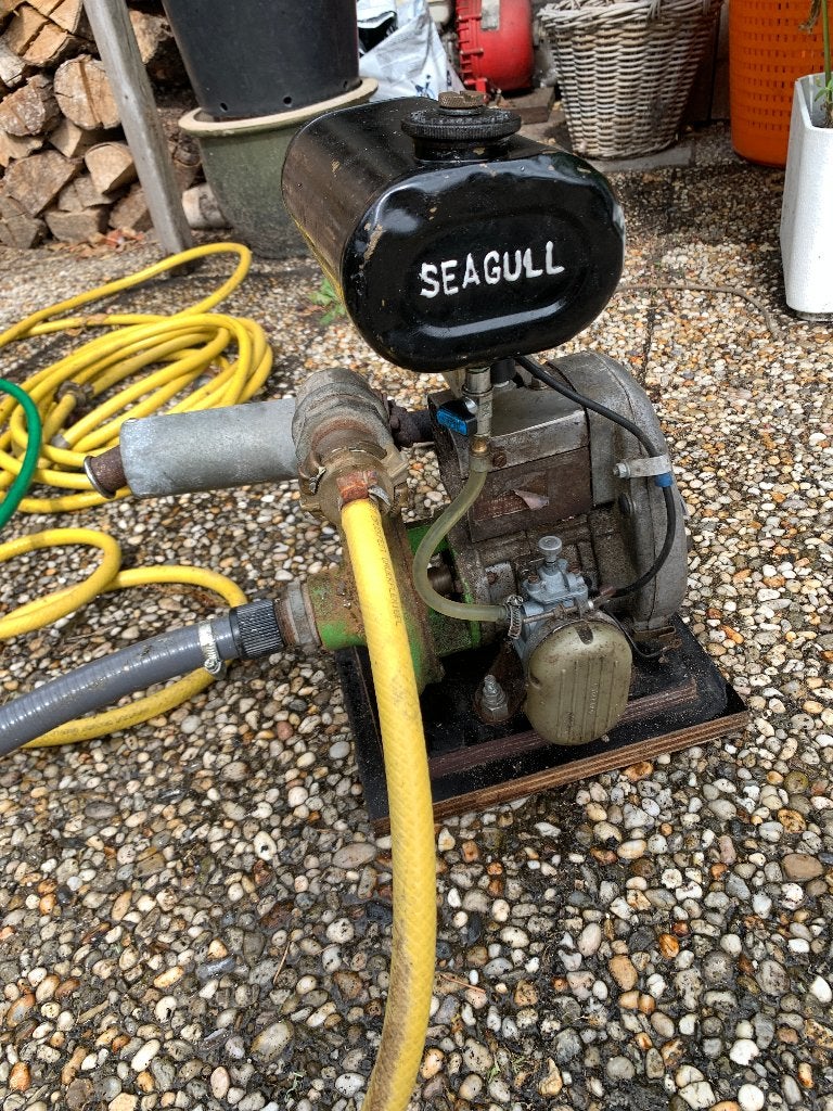 motor water pomp, Tuin en Terras, Waterpompen, Ophalen of Verzenden, Gebruikt, Handmatig, Beregeningspomp