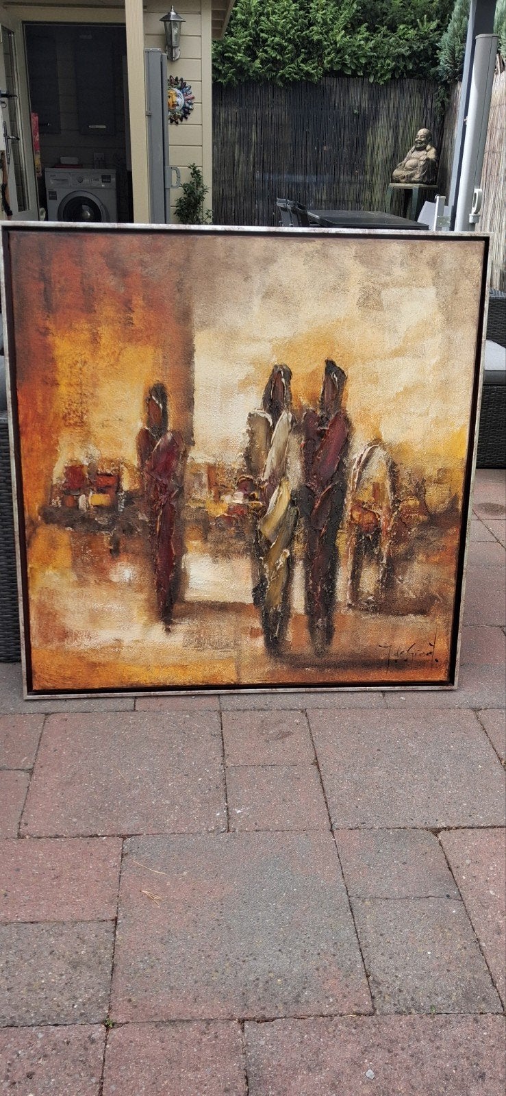 Jochem de Graaf schilderij, Ophalen