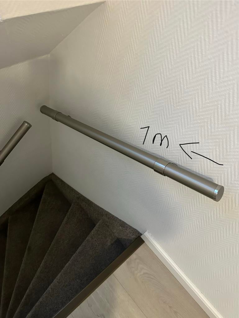 Trapleuning 1m en 3.50m, Ophalen of Verzenden, Gebruikt, Overige materialen, Overige typen