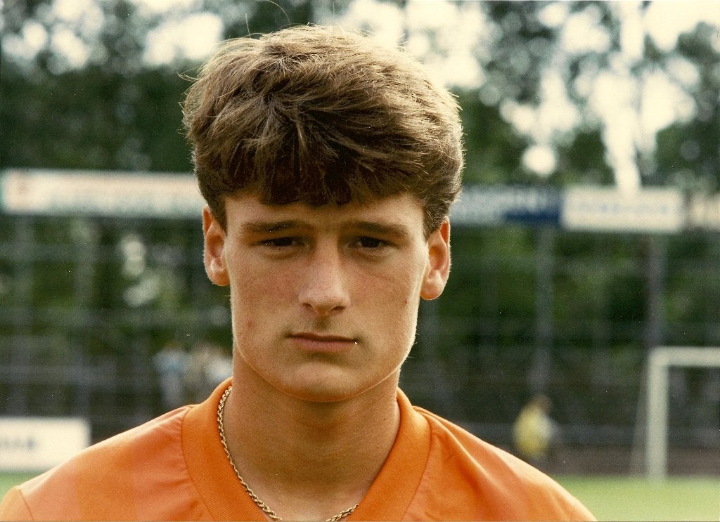 Grote foto Wim Jonk FC Volendam, Verzamelen, Ophalen of Verzenden, Zo goed als nieuw, Overige binnenlandse clubs, Spelerskaart