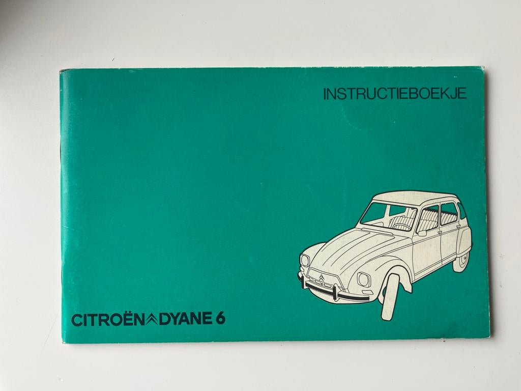 Citroën Dyane 6 Instructieboekje (Juli 1976) Nieuw!, Ophalen of Verzenden