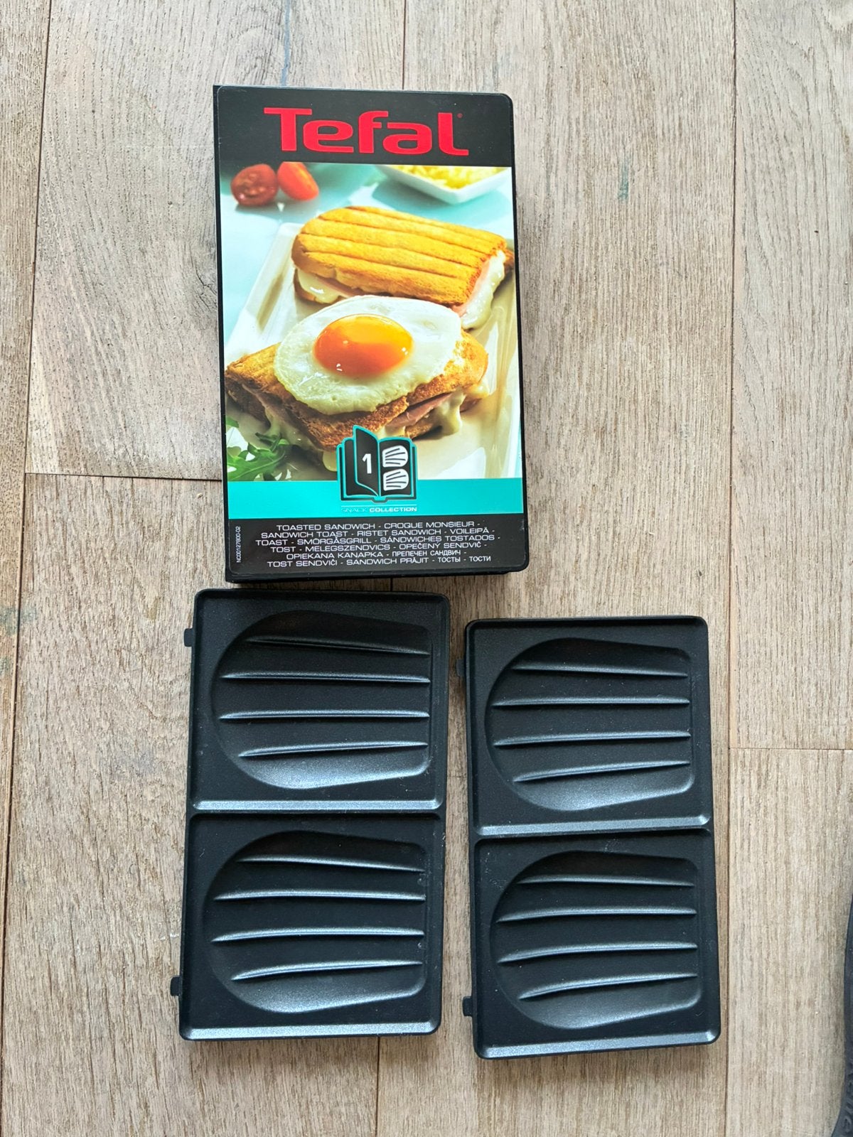 Tefal Snack Collection Nr. 1 Toasted SandwichCroque Monsieur, Ophalen of Verzenden, Zo goed als nieuw